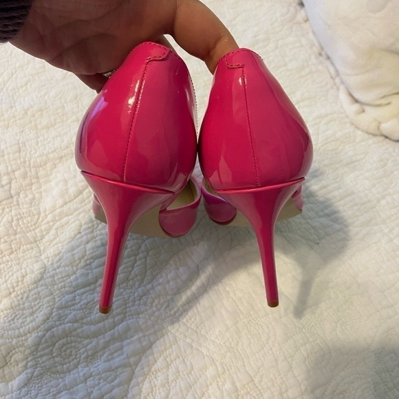 Marc Fisher Christa Patent Pink Pumps - Picture 5 of 10